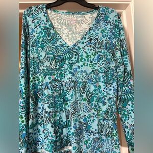 Lilly Pulitzer large long sleeve tee